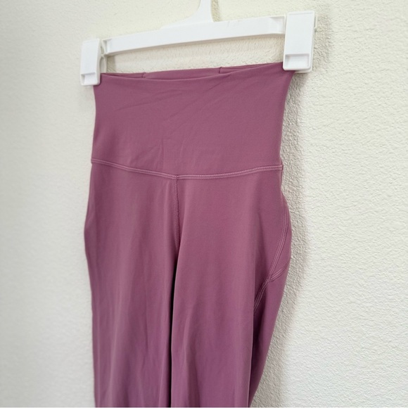 Lululemon Pink Groove Super-High-Rise Flare Capri Leggings Women’s Size 0 - Picture 7 of 10
